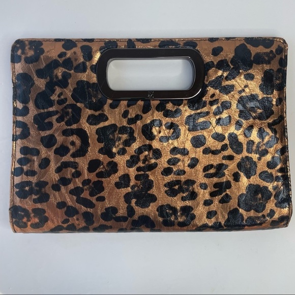 New York & Company Handbags - New York & Co. Cheetah Clutch Handbag